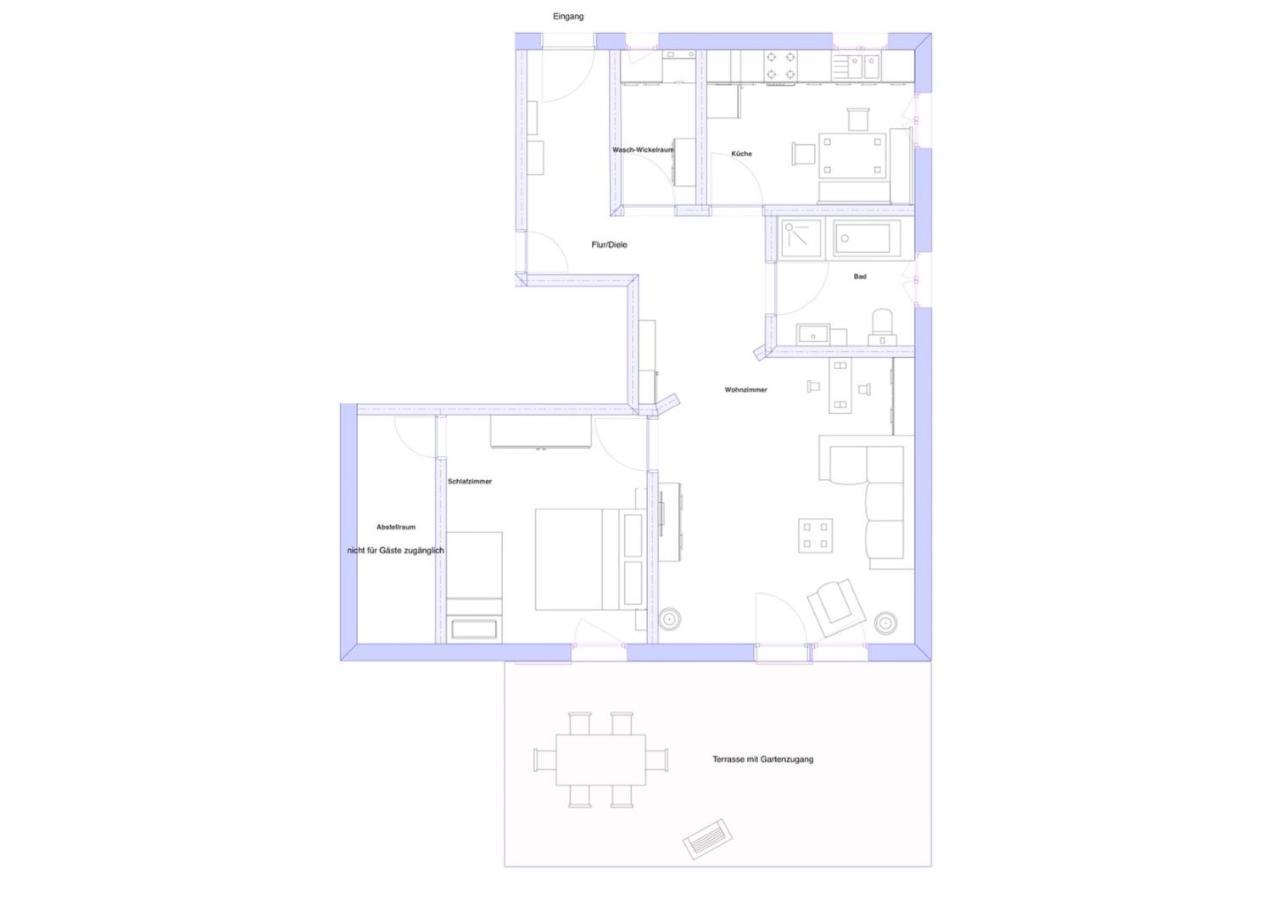 Ferienwohnung Biosphaerenblick Münsingen Kültér fotó