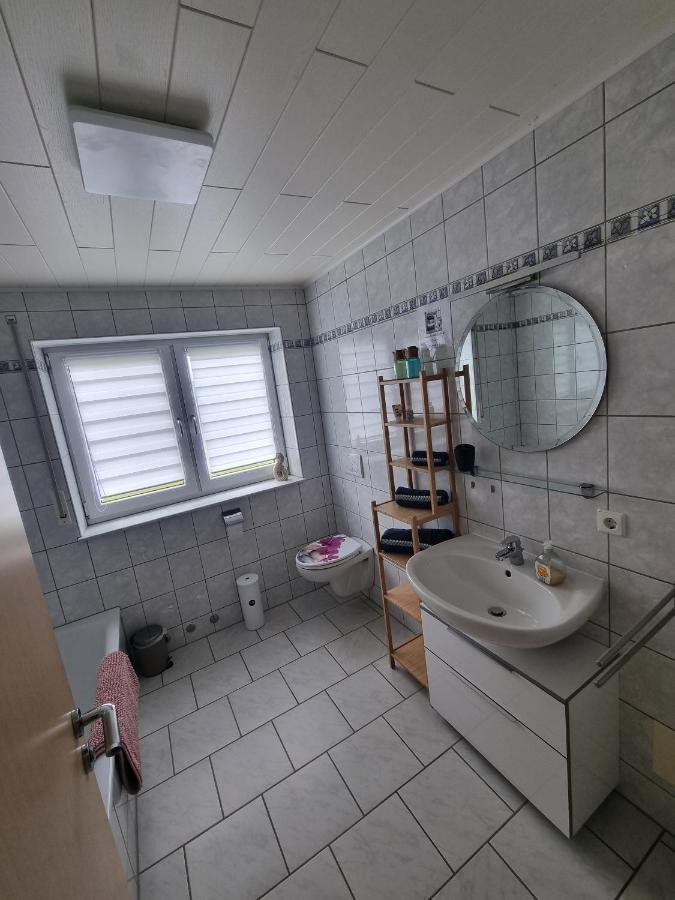 Ferienwohnung Biosphaerenblick Münsingen Kültér fotó